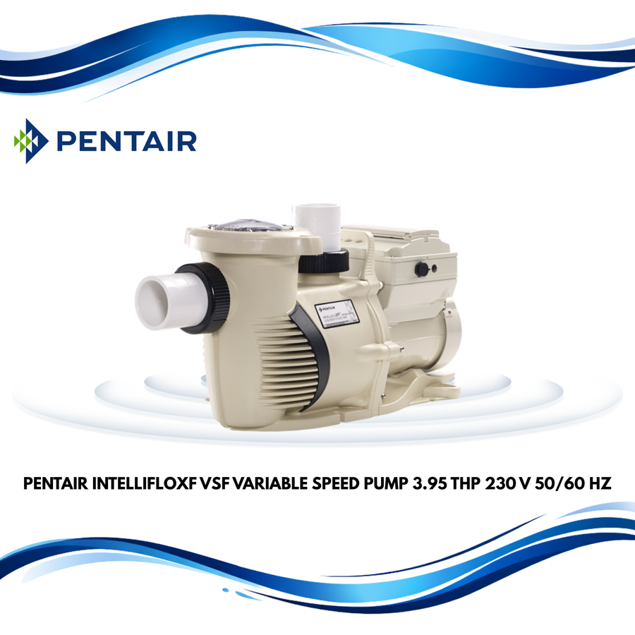 Pentair IntelliFloXF VSF Variable Speed Pump, 3.95 THP, 230 V, 50/60 Hz