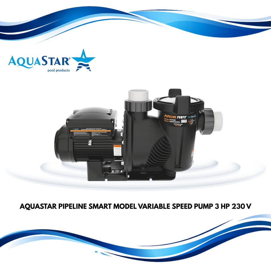 AquaStar Pipeline Smart Model Variable Speed Pump 3 HP 230 V