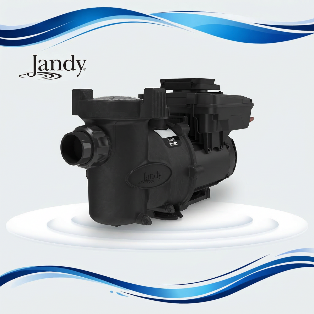Jandy VS FloPro Variable Speed Pump, 2.7 HP, 230/115 V, 2 AUX Relays, No Controller (view 2)