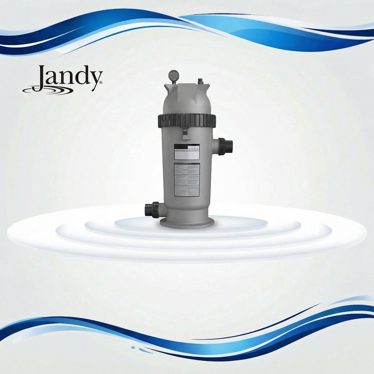 Jandy CS Series Cartridge Filter, Single Cartridge, 150 sq. ft, 125 GPM, 60,000 gallons (view 4)