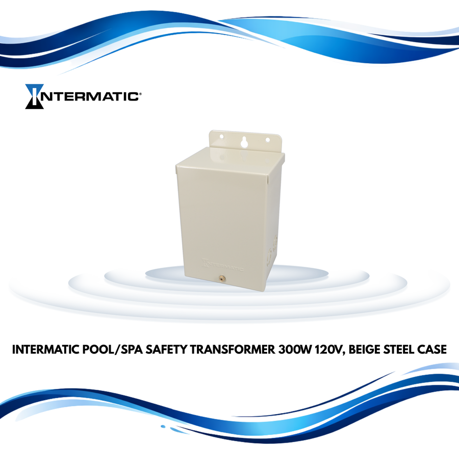 Intermatic PX300 Pool & Spa Safety Transformer, 300 W, Beige Steel