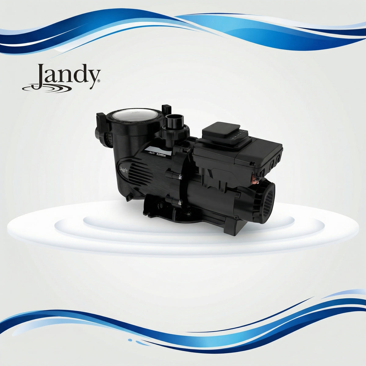 Jandy ePump Variable Speed Pump, 2.7 HP, 115/230 V, Single Phase, 2 AUX Relays, with Speedset Controller (view 3)