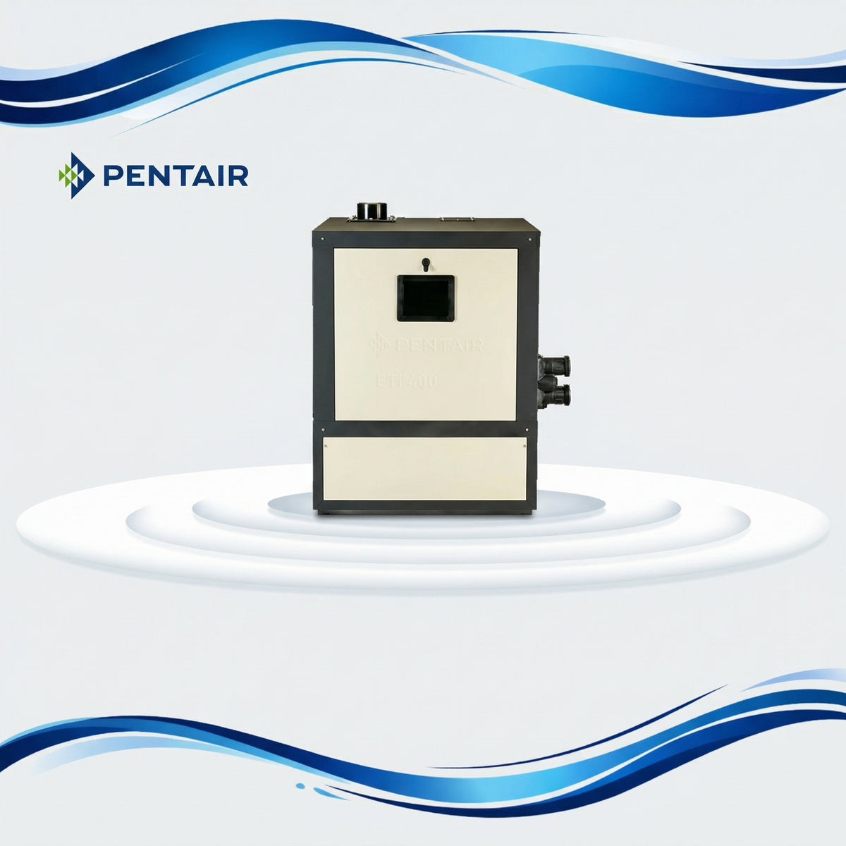 Pentair ETi 400 High-Efficiency Natural Gas Heater, 400K BTU, 120/240V, 60Hz, 1Ph, 379 lbs, 15 AMP (view 2)